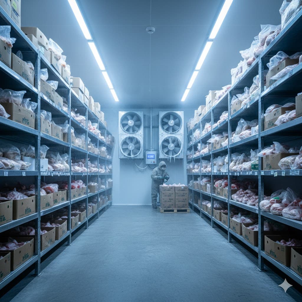Frozen Chicken Cold Room