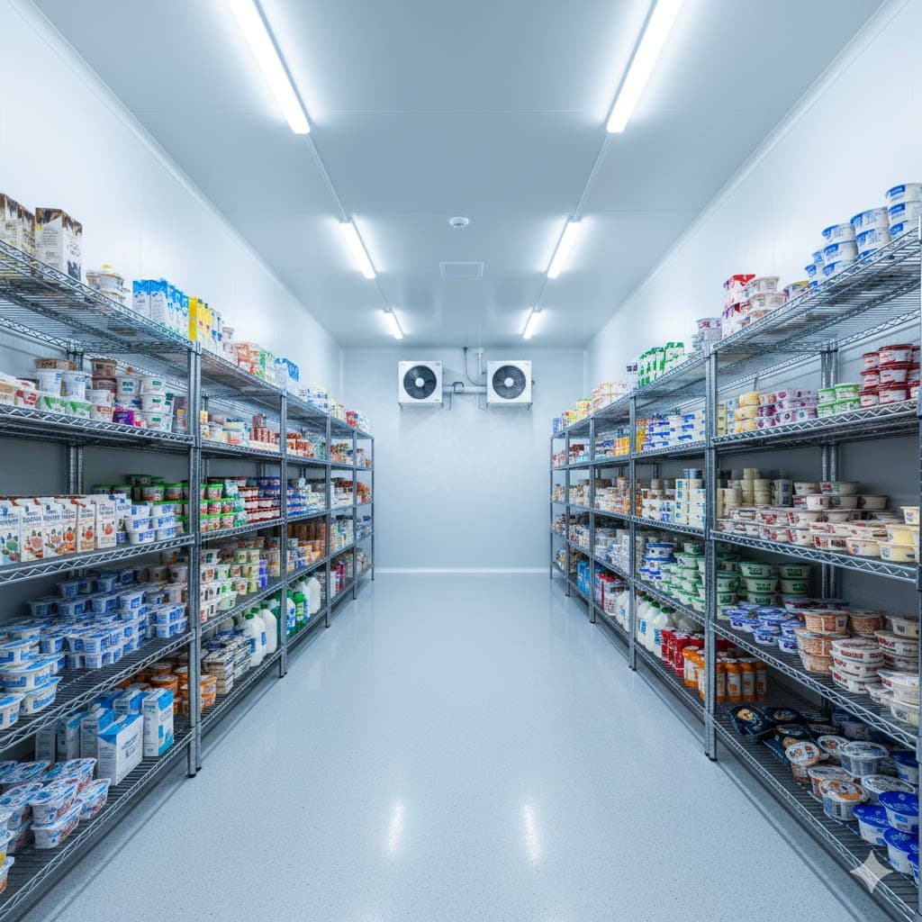Dairy Products Cold Storage Room