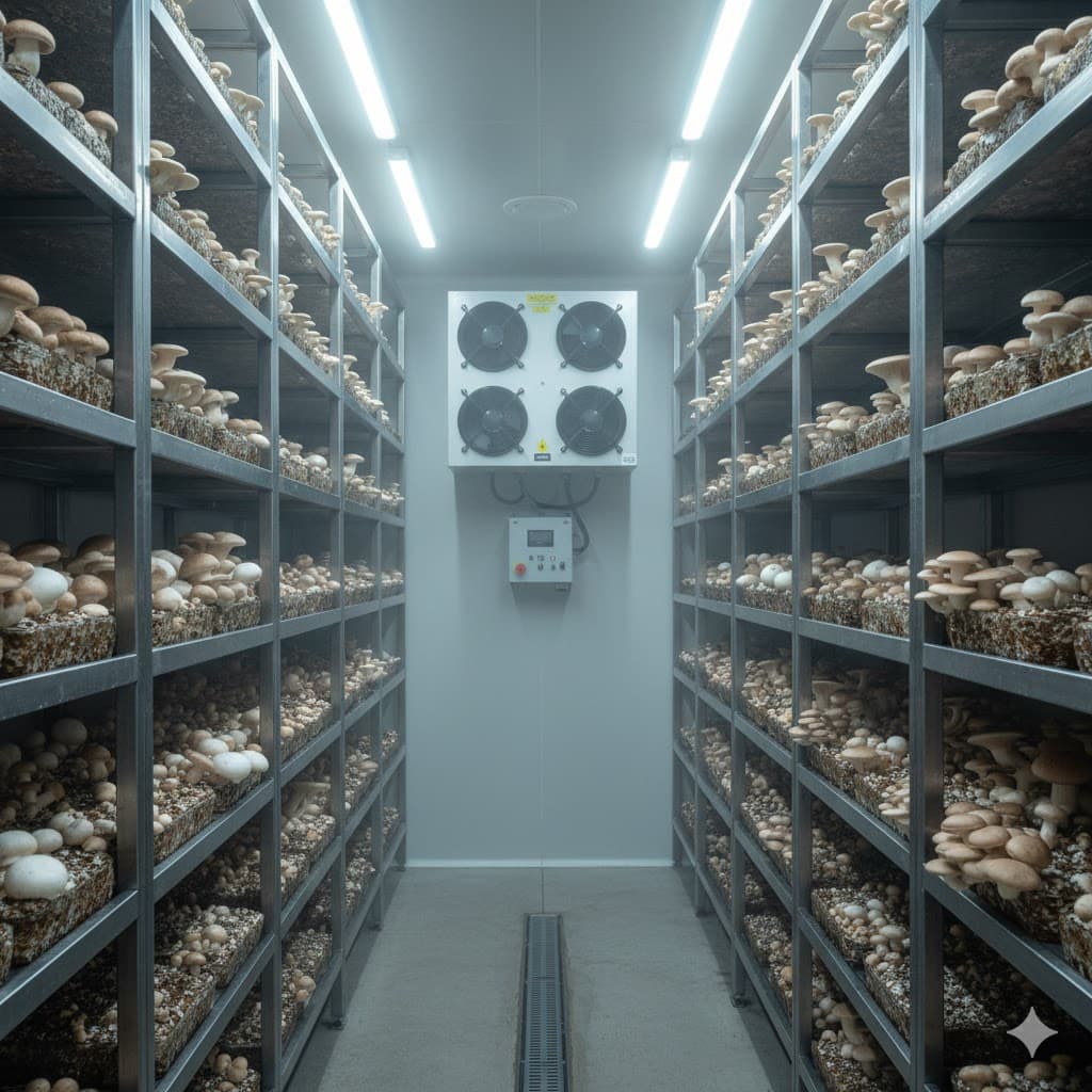 Mushroom Cold Room