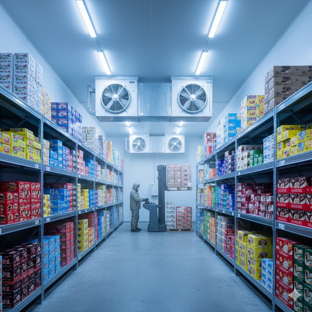 Ice Cream Cold Storage Room